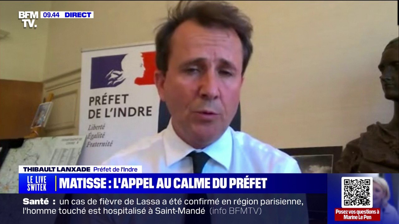 Marche blanche en hommage à Matisse: le préfet de l'Indre "appelle à la plus grande sérénité et au calme"