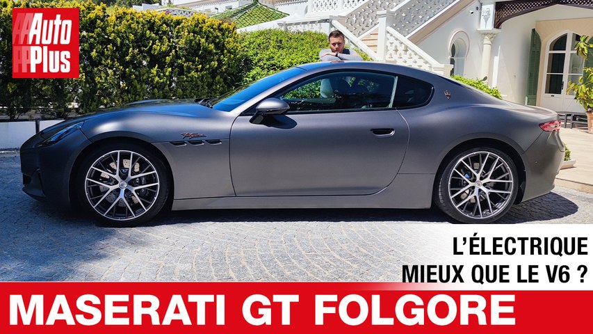 Essai - MASERATI GRANTURISMO FOLGORE : toujours...