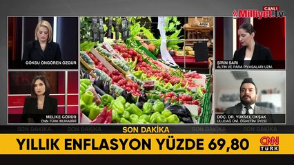 Nisan ayı enflasyon rakamları açıklandı