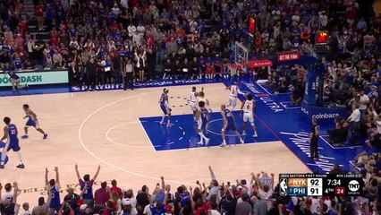 Batum sinks slam off Maxey miss