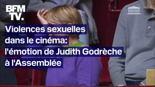 Violences sexuelles dans le cinéma: l’émotion de Judith Godrèche à l'Assemblée