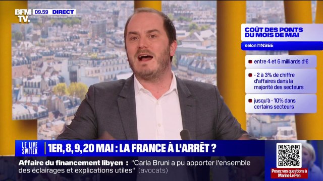 Les quatre jours fériés de mai impactent-ils l'économie française?