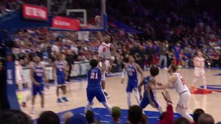 Anunoby throws down hammer jam on Embiid