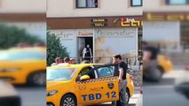 Pendik'te genç kadını bıçak zoruyla taksiye bindirip kaçırdı! O anlar kamerada