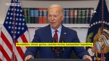 Biden polis şiddetini görmezden geldi