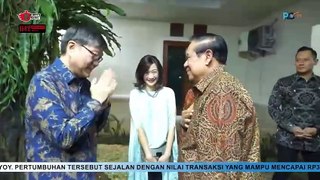 Agus Yudhoyono dan SBY menerima kunjungan Menlu Singapura
