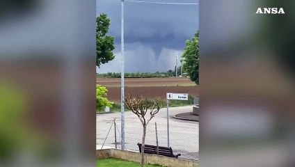 Maltempo, tornado attraversa le province di Padova e Vicenza
