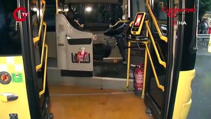 Ümraniye'de otobüs şoförüne silahlı saldırı: 6 el ateş etti