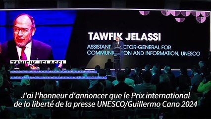 Le prix mondial de la liberté de la presse pour les journalistes palestiniens de Gaza