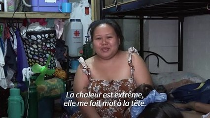 Aux Philippines, des bidonvilles surchauffés remplacent l'école