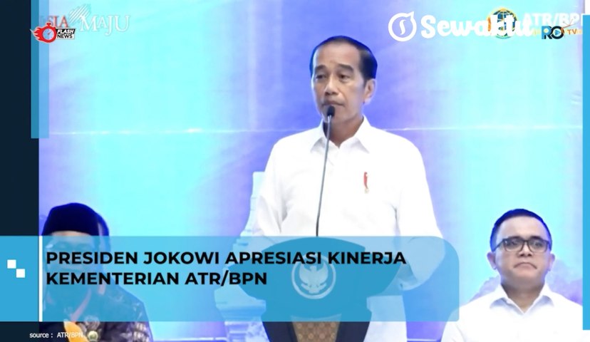 Luar Biasa! Kinerja ATR BPN Dapat Apresiasi Langsung Dari Presiden Jokowi