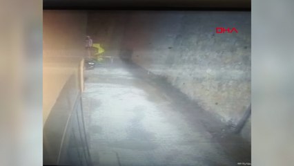 Tokat’ta istinat duvarı çöktü