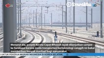 Capres Prabowo Subianto dan Cawapres Gibran Rakabuming Raka Siap Lanjutkan Kereta Api Cepat Jakarta Surabaya