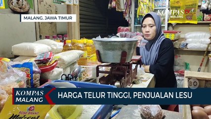 Harga Telur Tinggi, Penjualan Lesu