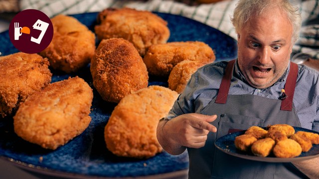 Croquetas de chorizo con un truco para que queden más jugosas aún