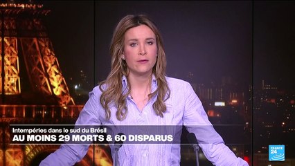 Intempéries dans le sud du Brésil : "Une crise climatique et sanitaire"