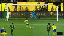 Al Nassr vs Al Khaleej 3-1 | All Goals and Extended Highlights FHD | King Cup 2023/2024 Semi-Finals