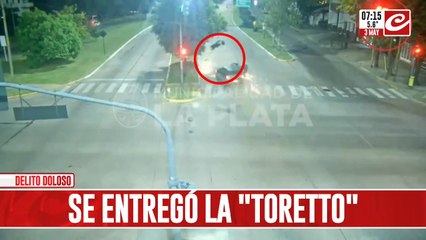 Se entregó "La Toretto", la joven que chocó y mató a un motociclista en La Plata