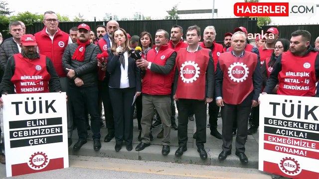 DİSK, TÜİK'in düşük enflasyon rakamlarına tepki gösterdi