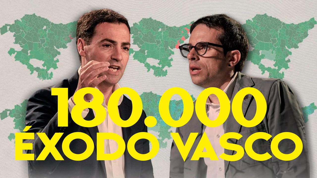 Los 180.000 vascos del ÉXODO por ETA [cambiarían el GOBIERNO]