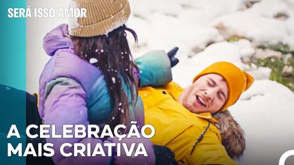 A Celebração Foi Feita Com Luta De Bolas De Neve - Será Isso Amor Episodio 100