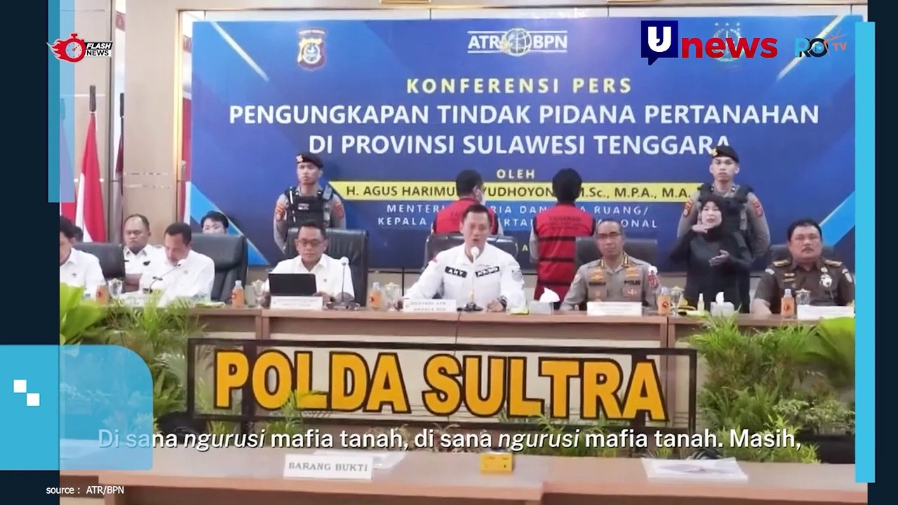 Menteri ATR BPN Dapat Pujian Presiden