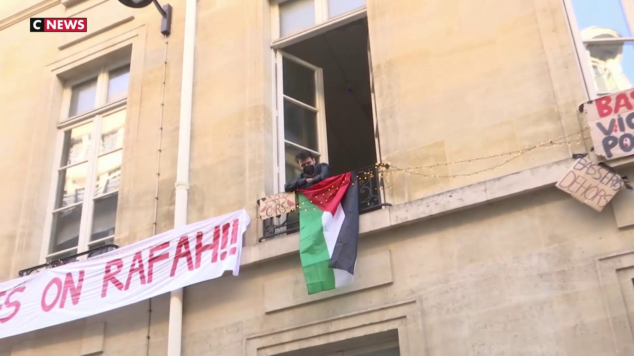 Les blocages des étudiants pour Gaza