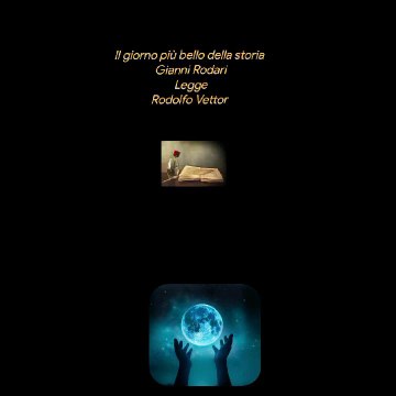 Il giorno più bello della storia Gianni RodariLeggeRodolfo Vettor ❤️❤️❤️