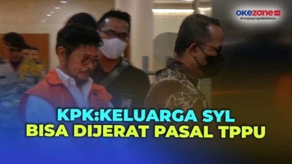 KPK:Keluarga SYL Bisa Dijerat Pasal TPPU Jika Terbukti Nikmati Uang Korupsi