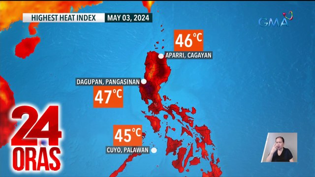 Danger level na init, posible ulit maranasan sa ilang lugar sa bansa ngayong weekend | 24 Oras