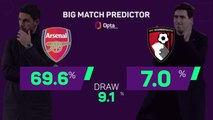 Arsenal v Bournemouth - Big Match Predictor