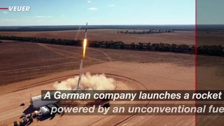 German Space Company Launches Rocket Fueled by Candle Wax
