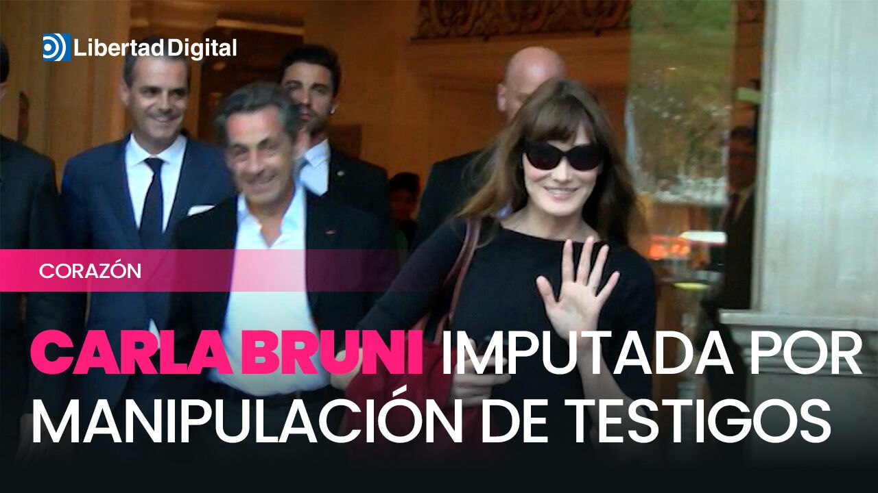 Carla Bruni citada a declarar por presunta manipulación de testigos que implica a Sarkozy