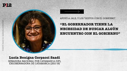 Lucía Corpacci apoya a Raúl Jalil y al "gesto" de acompañar la Ley Bases: “el gobernador tiene la necesidad de buscar algún encuentro con el gobierno”