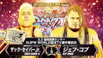 NJPW WORLD TV CHAMPIONSHIP: Zack Sabre Jr. ©︎ vs Jeff Cobb | NJPW Wrestling Dontaku 5/3/2024