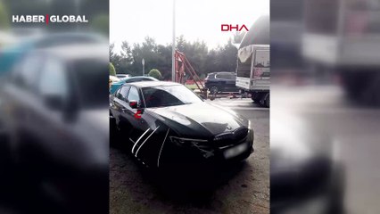 Yıldız Tilbe polis aracına çarptı