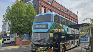 First look at the Up First bus before it comes into service - 