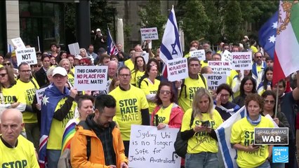 Campus protests over Gaza war hit Australia