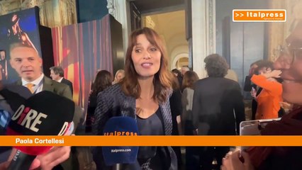 David di Donatello, Cortellesi alla presentazione in Quirinale
