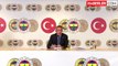 Fenerbahçe Başkanı Ali Koç, TFF seçimleri ve yanlış haberler hakkında basın toplantısı düzenledi