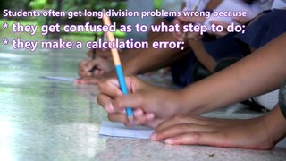 Tips for Doing Long Division. Also includes an animated answer to State 5th Grade Math Test Question #10 from 2022.