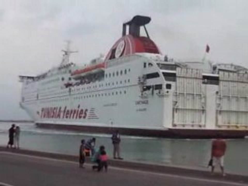 Tunisia ferries carthage navire