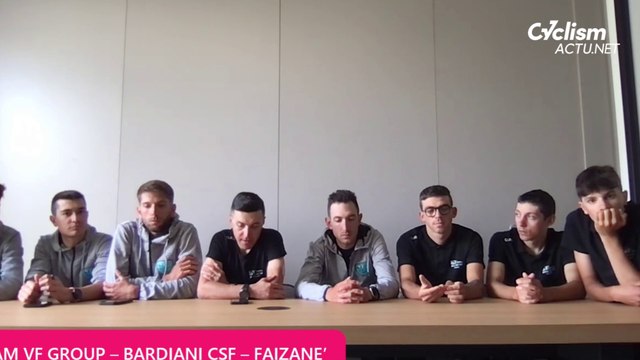 Cycling - Giro d'Italia 2024 - Domenico Pozzovivo from VF Group-Bardiani CSF-Faizanè before Giro