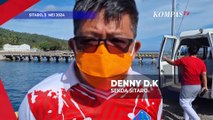 Suasana Evakuasi Warga Sakit Terdampak Gunung Ruang Nebeng Speed Boat