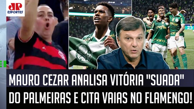 AQUILO É DOENTIO! A torcida do Palmeiras NÃO TEM ISSO! Mauro Cezar cita VAIAS no Flamengo e OPINA!