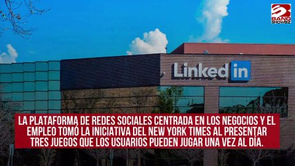 LinkedIn se mete en los juegos con una nueva actualización