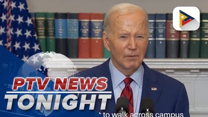 Pres. Biden speaks on campus clashes: ‘Violent protest is not protected’