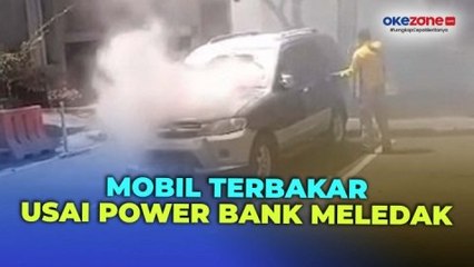 Power Bank Meledak, Mobil Nyaris Terbakar di RSUD Nganjuk 🚗🔥