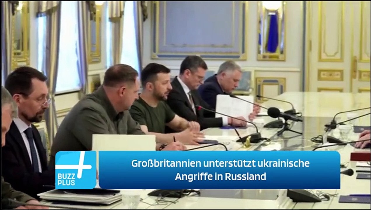 Großbritannien unterstützt ukrainische Angriffe in Russland