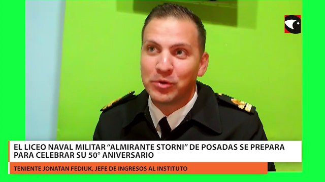 El Liceo Naval militar “Almirante Storni” de Posadas se prepara para celebrar su 50° aniversario